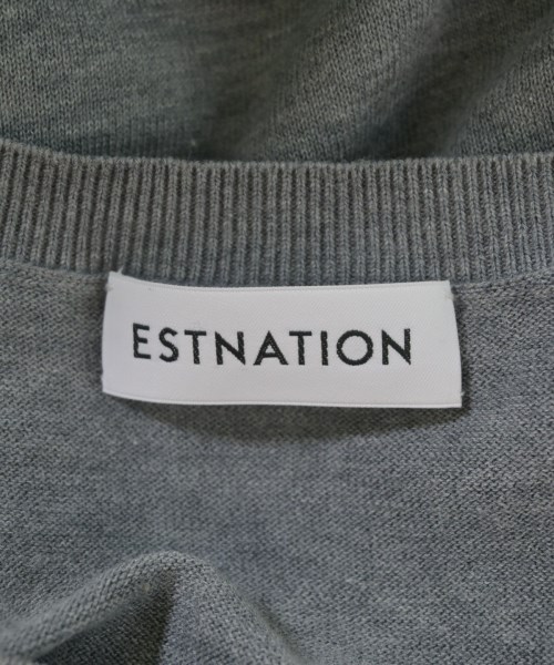 ESTNATION（エストネーション）ニット・セーター グレー サイズ:F レディース/2200693398028
