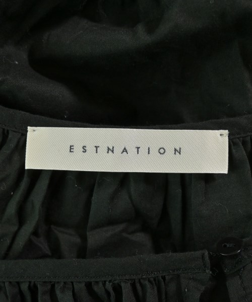 ESTNATION（エストネーション）ブラウス 黒 サイズ:F レディース/2200699148078