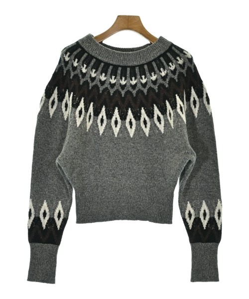 ESTNATION(エストネーション)ニット・セーター グレー サイズ:F/2200652555073