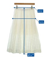 ESTNATION（エストネーション）ロング・マキシ丈スカート 白 サイズ:38(M位) レディース/2200657248048