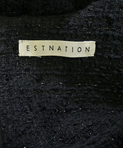 ESTNATION（エストネーション）オールインワン/サロペット 黒 サイズ:38(M位) レディース/2200657970031