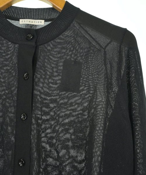 ESTNATION（エストネーション）カーディガン 黒 サイズ:F レディース/2200655567271