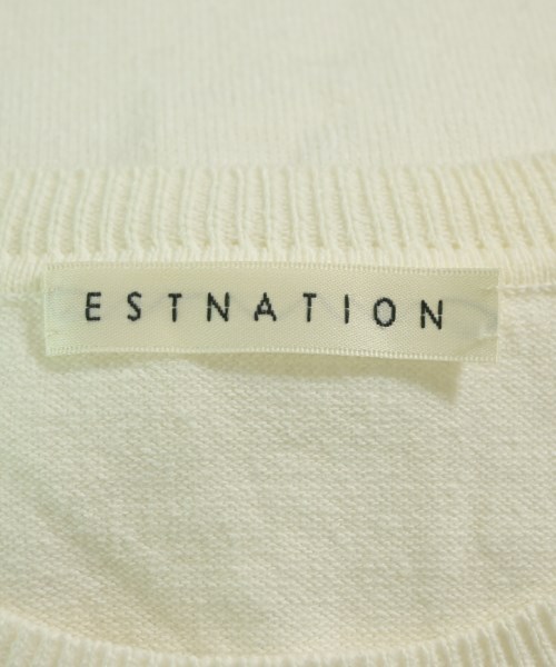 ESTNATION（エストネーション）ベスト/ノースリーブ 白 サイズ:F レディース/2200655567523