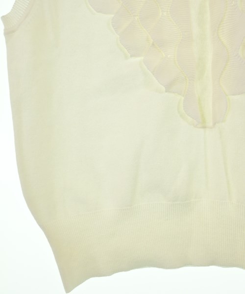 ESTNATION（エストネーション）ベスト/ノースリーブ 白 サイズ:F レディース/2200655567523