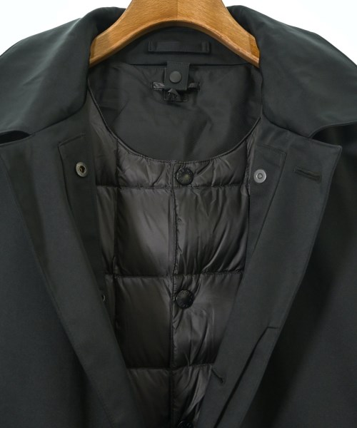 ESTNATION（エストネーション）ステンカラーコート 黒 サイズ:L レディース/2200656812011