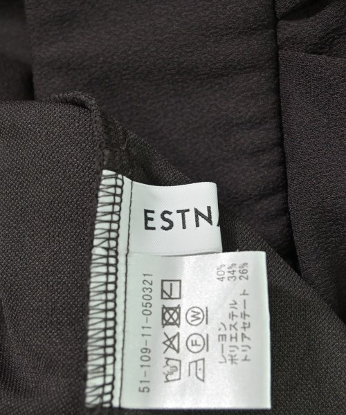ESTNATION（エストネーション）オールインワン/サロペット 茶 サイズ:36(S位) レディース/2200657862039