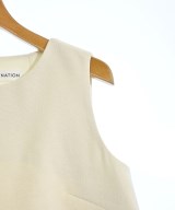 ESTNATION（エストネーション）ベスト 白 サイズ:36(S位) レディース/2200710201034