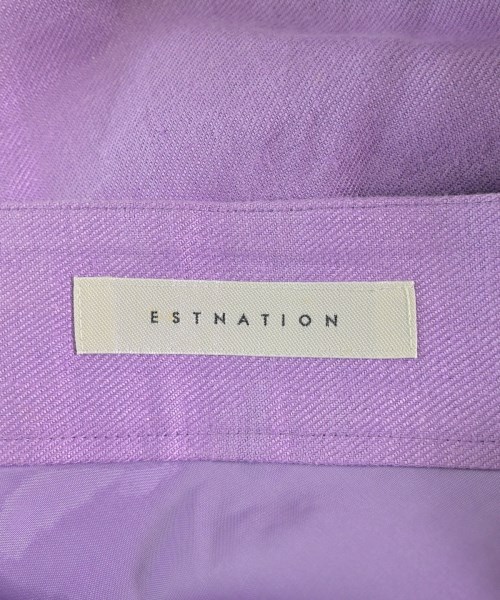 ESTNATION（エストネーション）ロング・マキシ丈スカート 紫 サイズ:34(XS位) レディース/2200713082050