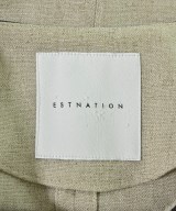 ESTNATION（エストネーション）ノーカラージャケット ベージュ サイズ:36(S位) レディース/2200714579023