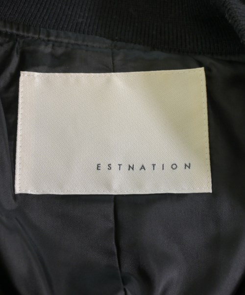 ESTNATION（エストネーション）ミリタリーブルゾン 黒 サイズ:38(M位) レディース/2200706432015