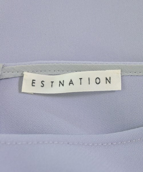 ESTNATION（エストネーション）カジュアルシャツ 青 サイズ:36(S位) レディース/2200712849036