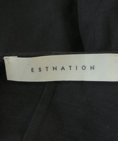 ESTNATION（エストネーション）ブラウス 黒 サイズ:36(S位) レディース/2200716820031