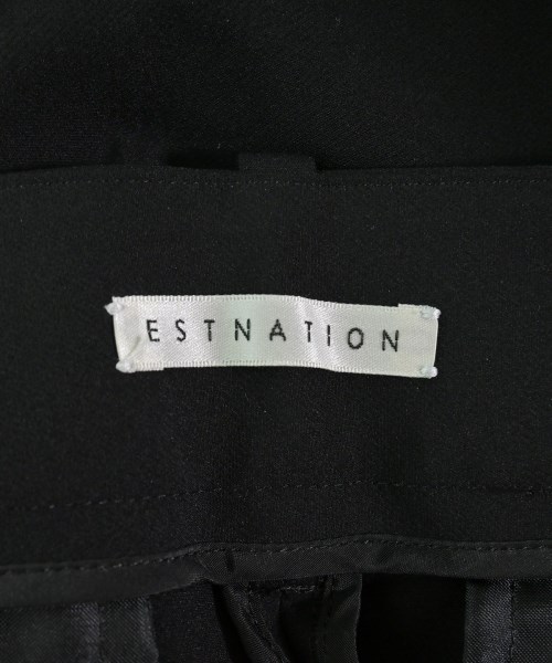 ESTNATION（エストネーション）スラックス 黒 サイズ:36(S位) レディース/2200719556104