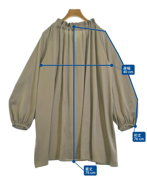 ESTNATION（エストネーション）ブラウス グレー サイズ:F レディース/2200634650086