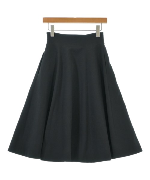 ESTNATION（エストネーション）ひざ丈スカート 黒 サイズ:34(XS位) レディース/2200641969027