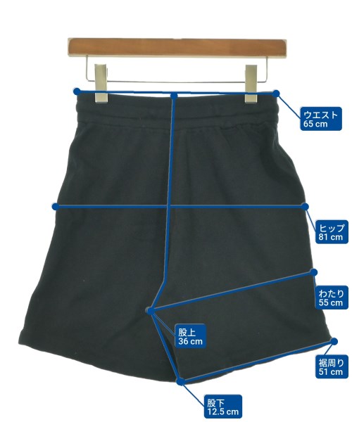 ESTNATION（エストネーション）ショートパンツ 黒 サイズ:F レディース/2200646107066