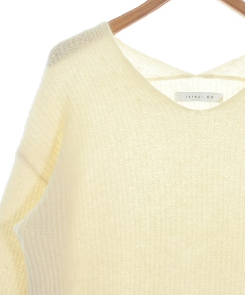 ESTNATION（エストネーション）ニット・セーター 白 サイズ:38(M位) レディース/2200635960030