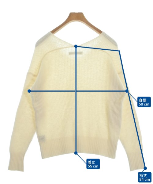 ESTNATION（エストネーション）ニット・セーター 白 サイズ:38(M位) レディース/2200635960030