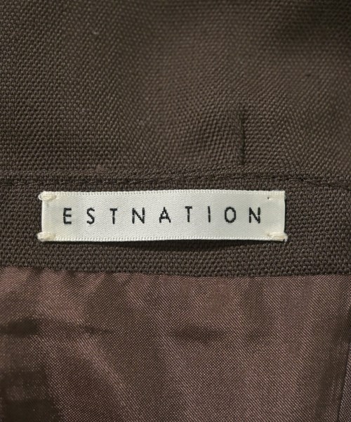 ESTNATION（エストネーション）ワンピース 茶 サイズ:36(S位) レディース/2200632683024