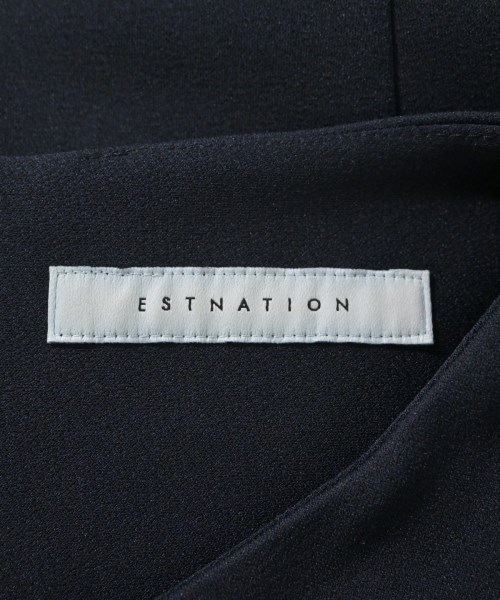 ESTNATION（エストネーション）ブラウス 紺 サイズ:36(S位) レディース/2200650201026