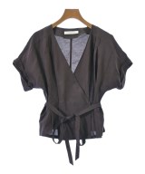 ESTNATION（エストネーション）ブラウス 茶 サイズ:36(S位) レディース/2200646587035