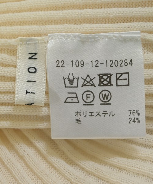 ESTNATION（エストネーション）ニット・セーター 白 サイズ:F レディース/2200651854085