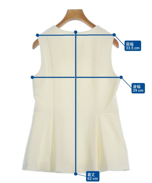 ESTNATION（エストネーション）ブラウス 白 サイズ:38(M位) レディース/2200651759496