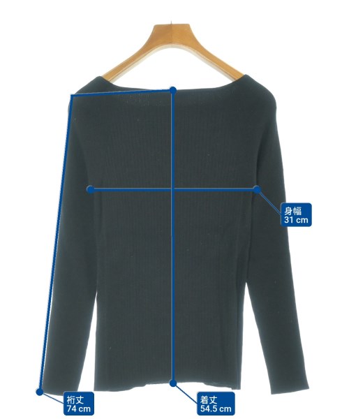 ESTNATION（エストネーション）ニット・セーター 黒 サイズ:F レディース/2200648210047