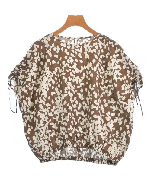 ESTNATION(エストネーション)カジュアルシャツ 茶 サイズ:F/2200626692087