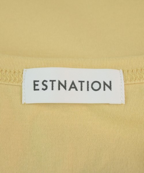 ESTNATION（エストネーション）ノースリーブ 黄 サイズ:F レディース/2200699312103