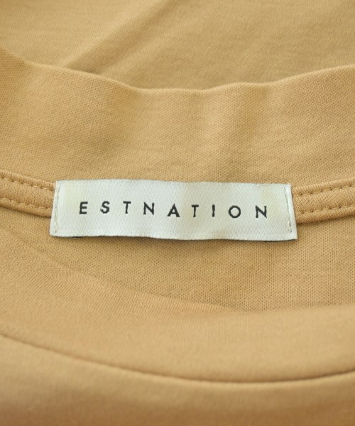 ESTNATION（エストネーション）Tシャツ・カットソー 茶 サイズ:38(M位) レディース/2200705009065