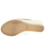 ESTNATION（エストネーション）サンダル ベージュ サイズ:EU37(23.5cm位) レディース/2200705397087