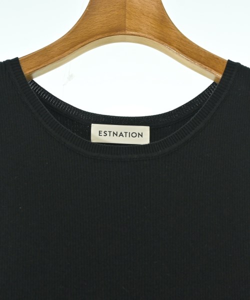ESTNATION（エストネーション）ワンピース 黒 サイズ:F レディース/2200709461029