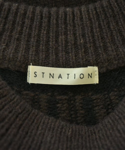 ESTNATION（エストネーション）ニット・セーター 茶 サイズ:F レディース/2200704221079