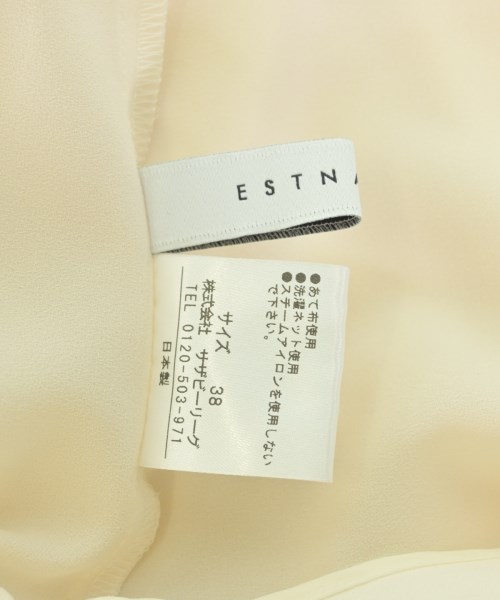 ESTNATION（エストネーション）ブラウス 白 サイズ:38(M位) レディース/2200708063279