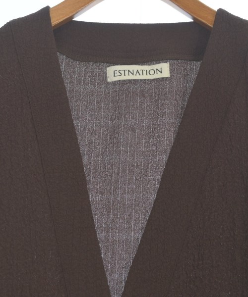 ESTNATION（エストネーション）カーディガン 茶 サイズ:M レディース/2200662334019