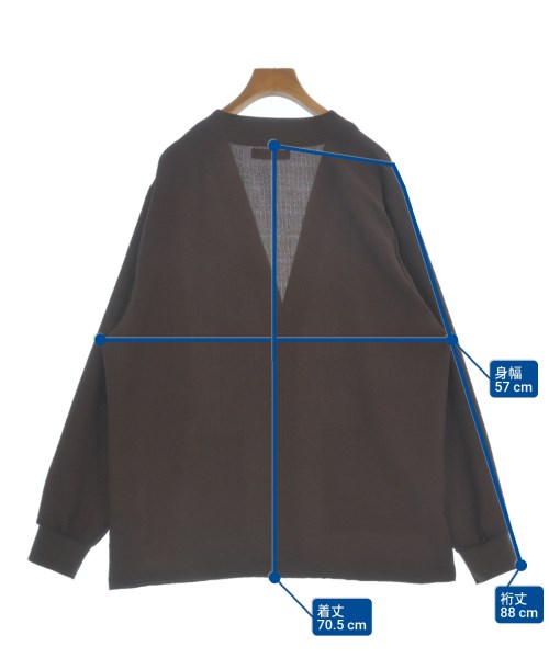 ESTNATION（エストネーション）カーディガン 茶 サイズ:M レディース/2200662334019