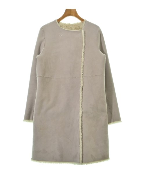 ESTNATION(エストネーション)ムートンコート ベージュ サイズ:38(M位)/2200663831012