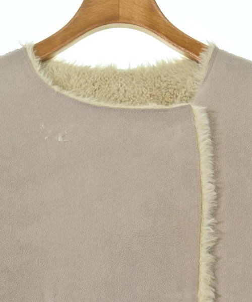 ESTNATION（エストネーション）ムートンコート ベージュ サイズ:38(M位) レディース/2200663831012