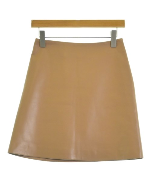 ESTNATION(エストネーション)ミニスカート 茶 サイズ:36(S位)/2200665028014