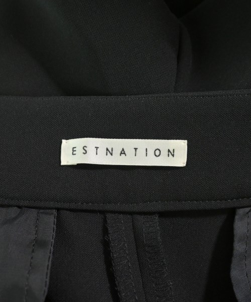 ESTNATION（エストネーション）スラックス 黒 サイズ:36(S位) レディース/2200665028021