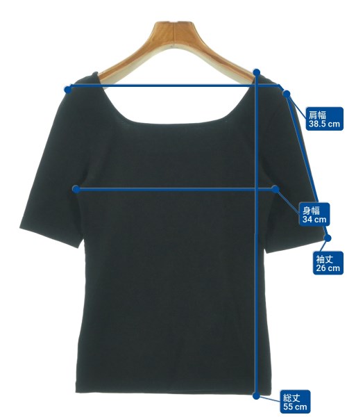 ESTNATION（エストネーション）Tシャツ・カットソー 黒 サイズ:F レディース/2200666386113