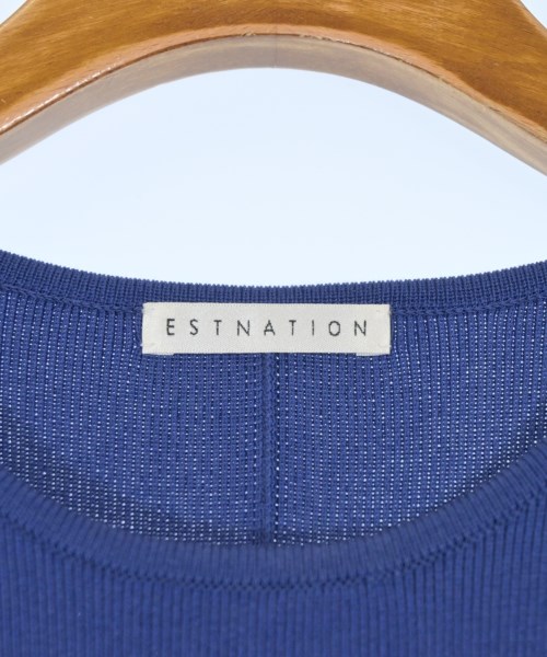 ESTNATION（エストネーション）ワンピース 青 サイズ:F レディース/2200665169014