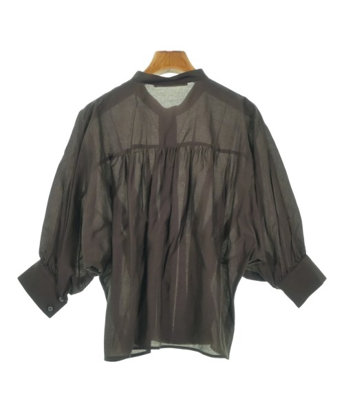 ESTNATION（エストネーション）ブラウス 茶 サイズ:36(S位) レディース/2200668279093