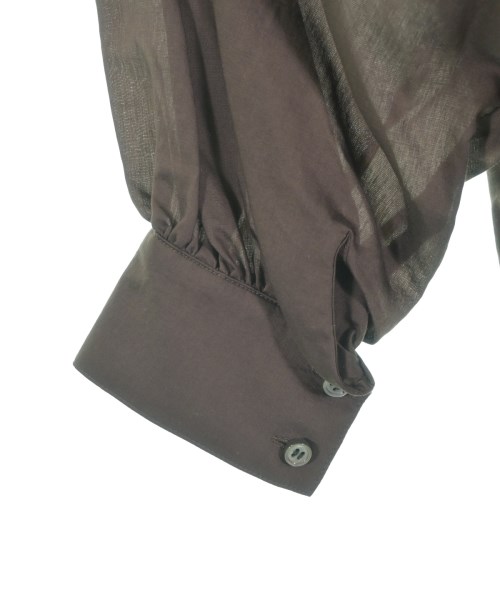 ESTNATION（エストネーション）ブラウス 茶 サイズ:36(S位) レディース/2200668279093