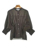 ESTNATION（エストネーション）ブラウス 茶 サイズ:36(S位) レディース/2200668279093