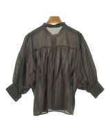 ESTNATION（エストネーション）ブラウス 茶 サイズ:36(S位) レディース/2200668279093