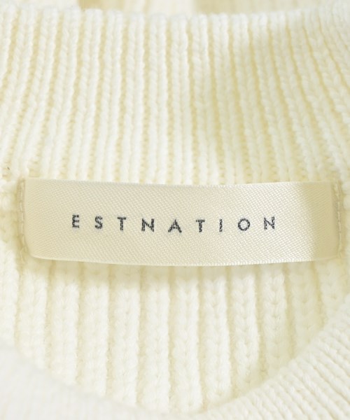 ESTNATION（エストネーション）ニット・セーター 白 サイズ:F レディース/2200668513210