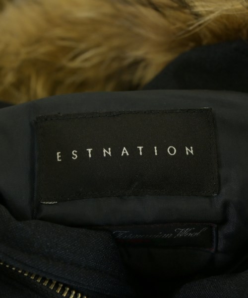 ESTNATION（エストネーション）ダウンコート 紺 サイズ:M レディース/2200665876011
