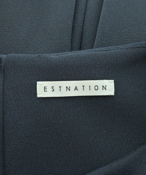 ESTNATION（エストネーション）ブラウス 紺 サイズ:38(M位) レディース/2200668653220